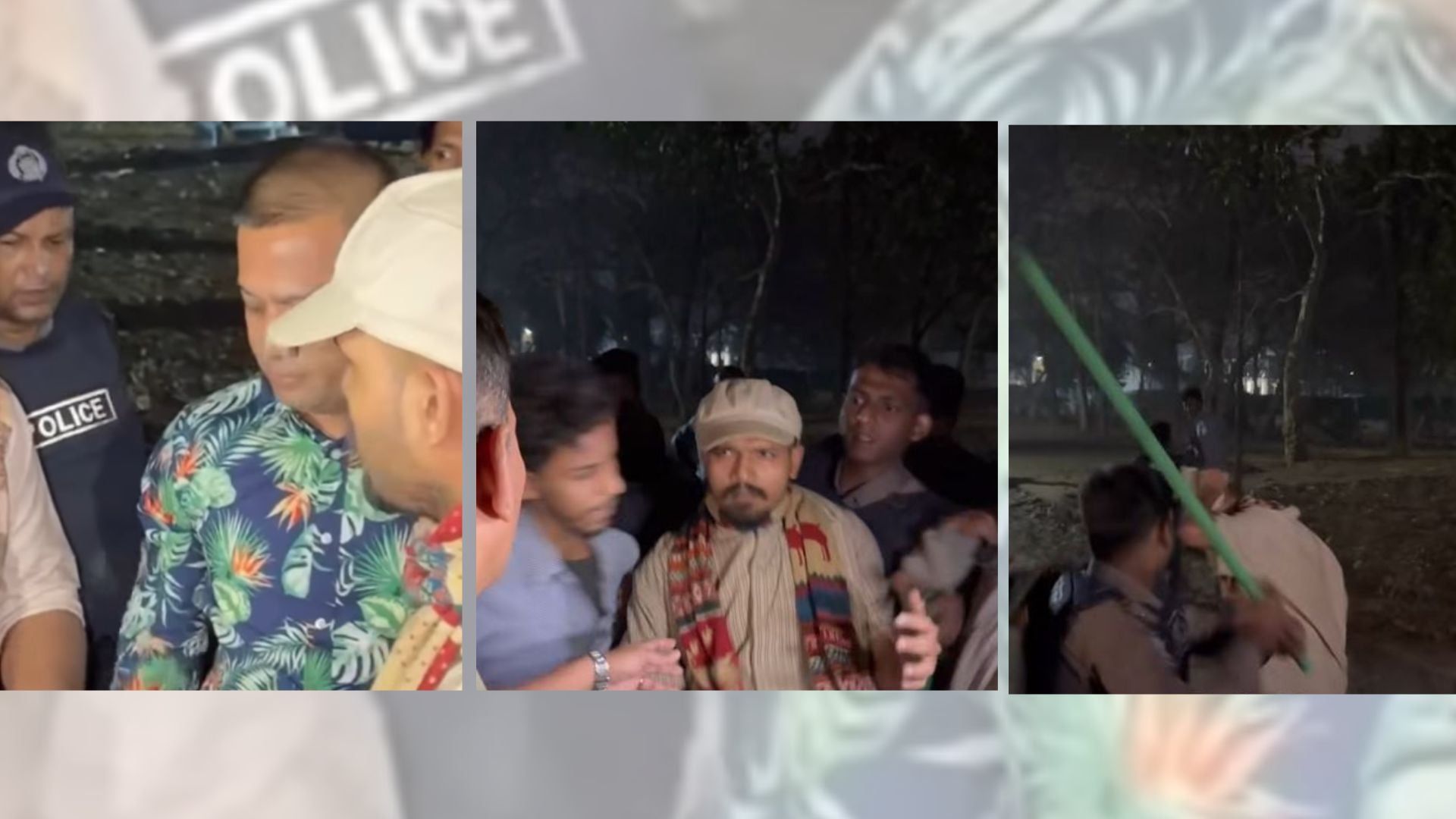 পুলিশের কাজ কি পেটানো?