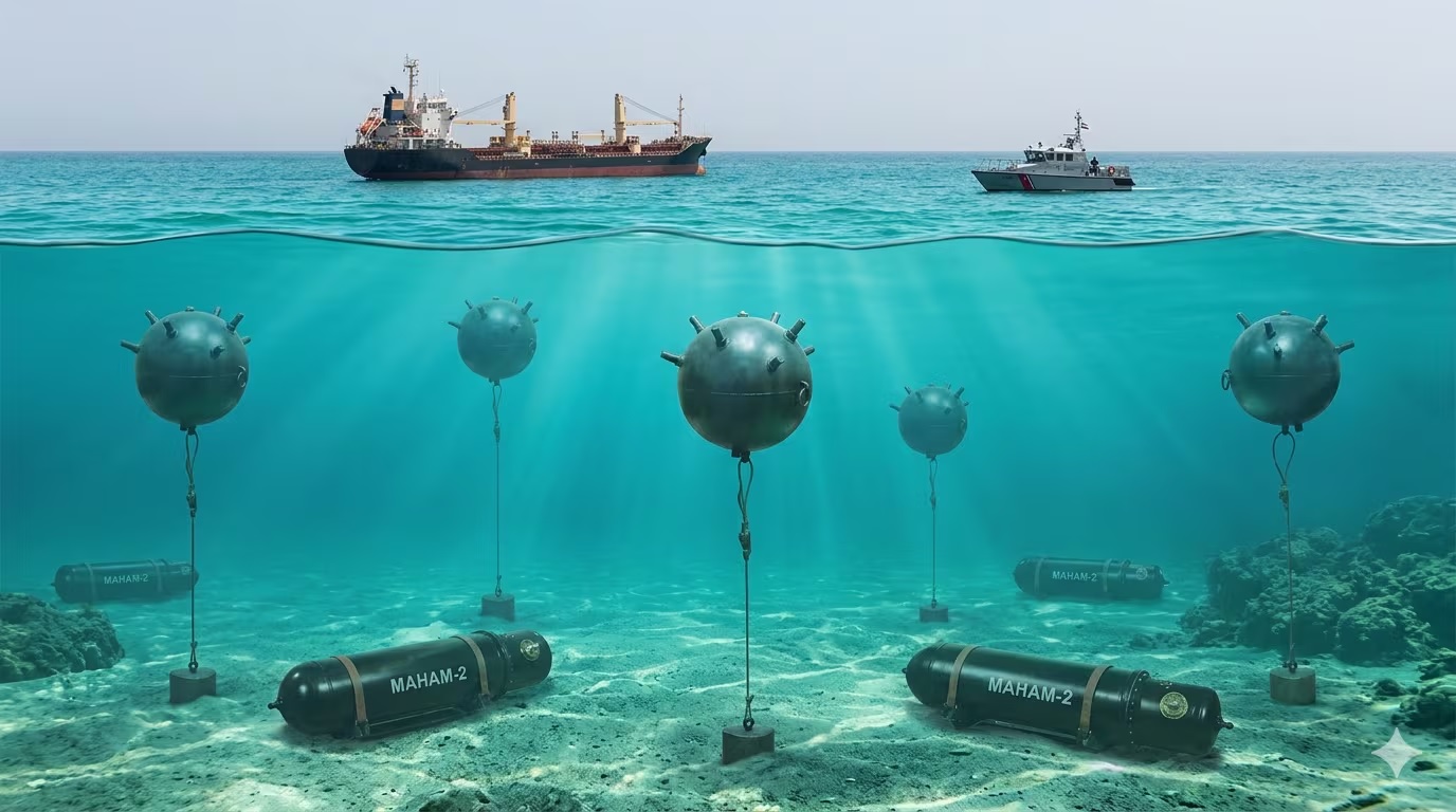 সমুদ্রে যেভাবে মাইন পাতা ও সরানো হয়