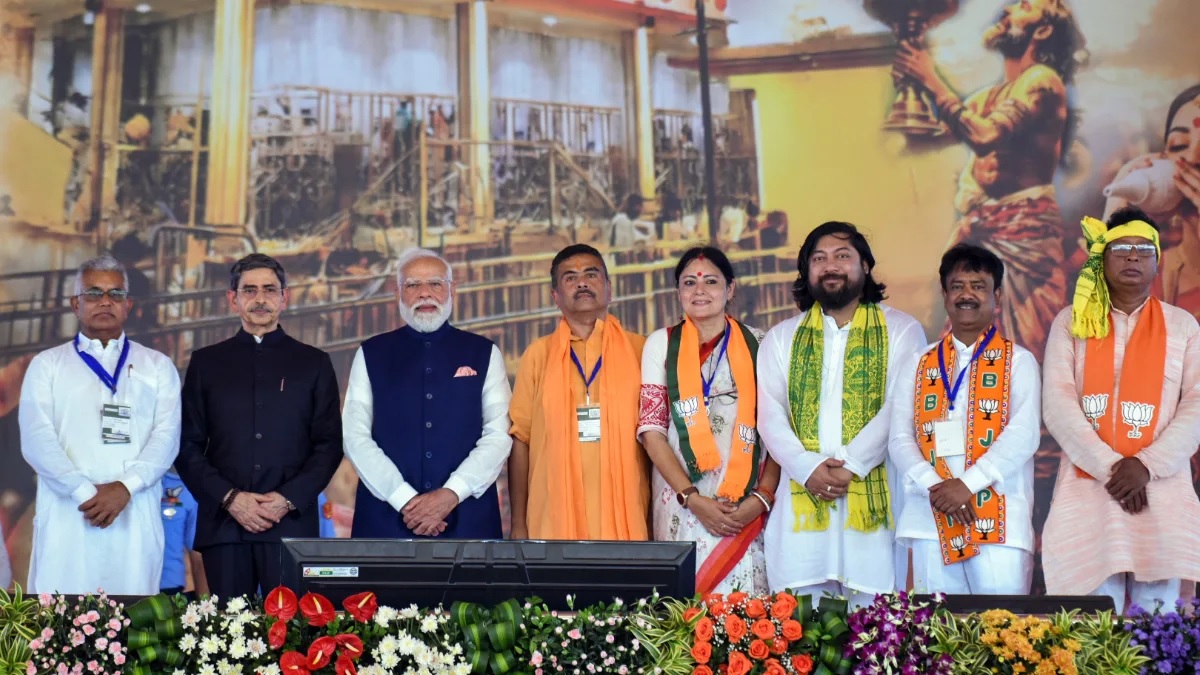 পশ্চিমবঙ্গের মুখ্যমন্ত্রী শুভেন্দুর শপথ, দিনটি ইতিহাসে লেখা থাকবে বললেন মোদি