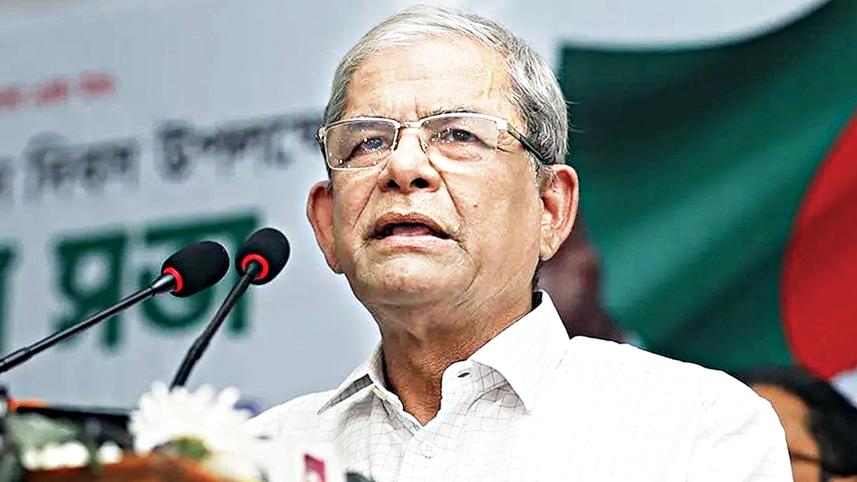 শেখ হাসিনার পালানোর অভ্যাস বহু পুরোনো: মির্জা ফখরুল