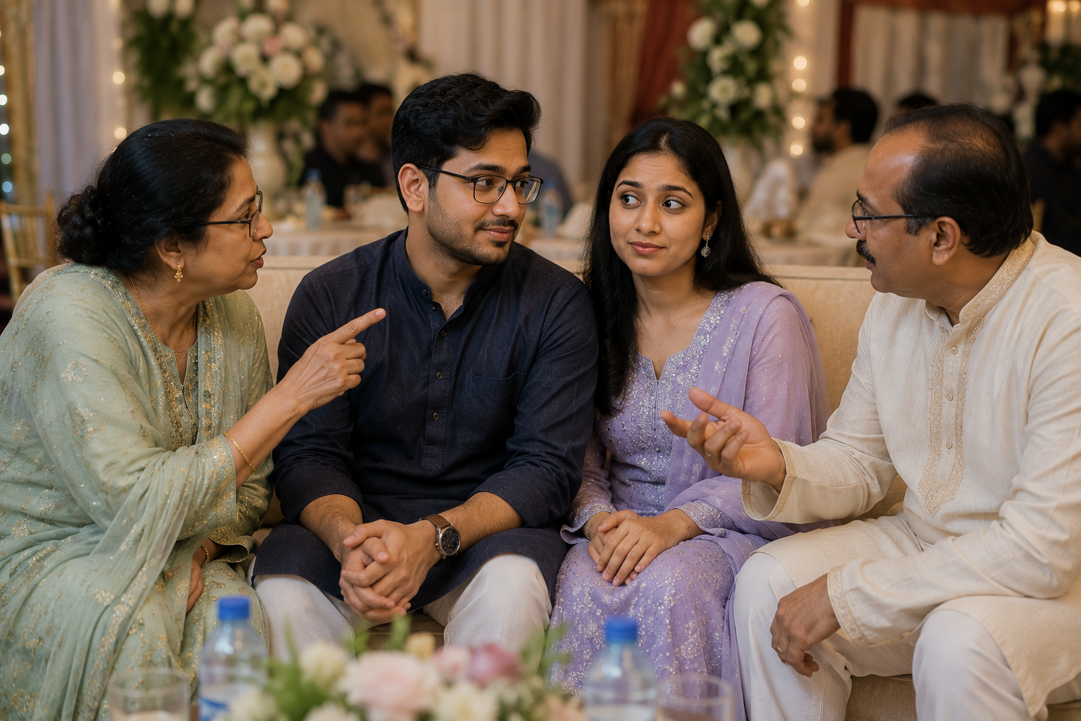 আত্মীয়দের অস্বস্তিকর প্রশ্ন সামলাবেন যেভাবে