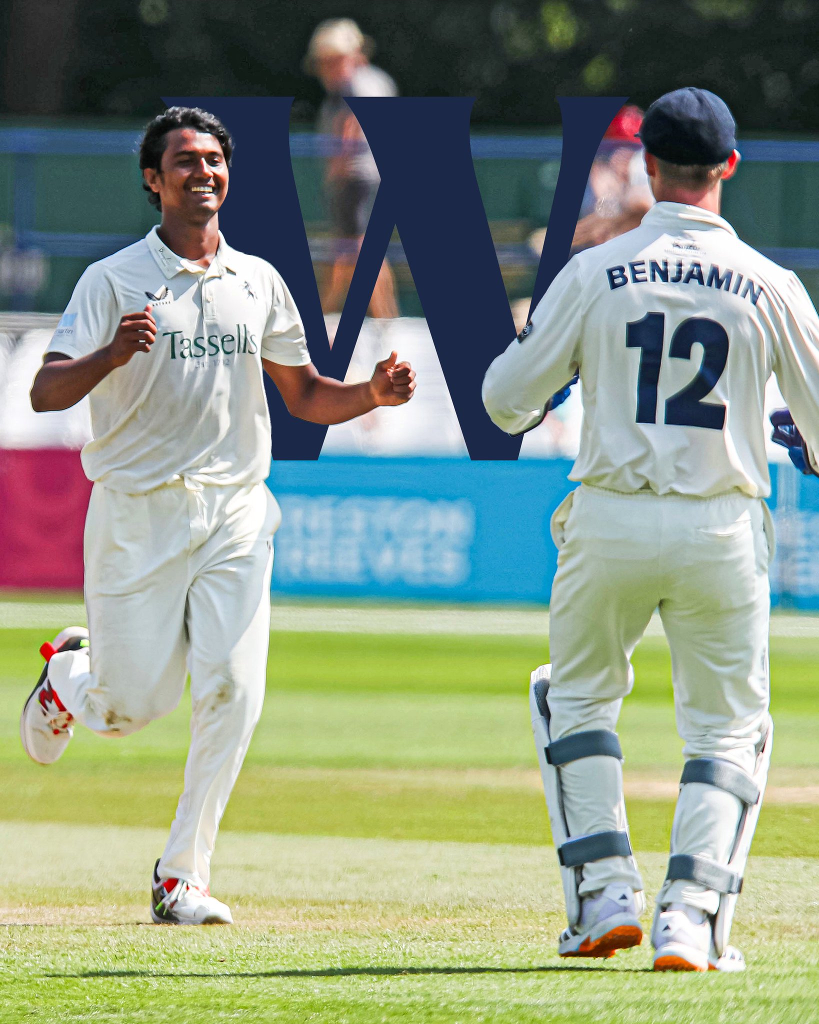 কেন্টের জয়ে হাসানের ৭ উইকেট