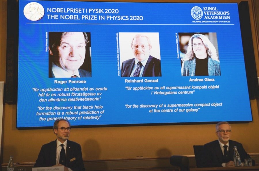 ব্ল্যাকহোল গবেষণা, পদার্থ বিজ্ঞানে নোবেল পেলেন ব্রিটেন, মার্কিন ও জার্মানির ৩ বিজ্ঞানী