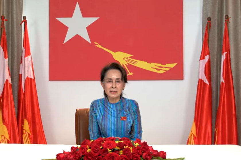 সু চির দল এনএলডির নিবন্ধন বাতিল করতে চায় সামরিক সরকার  