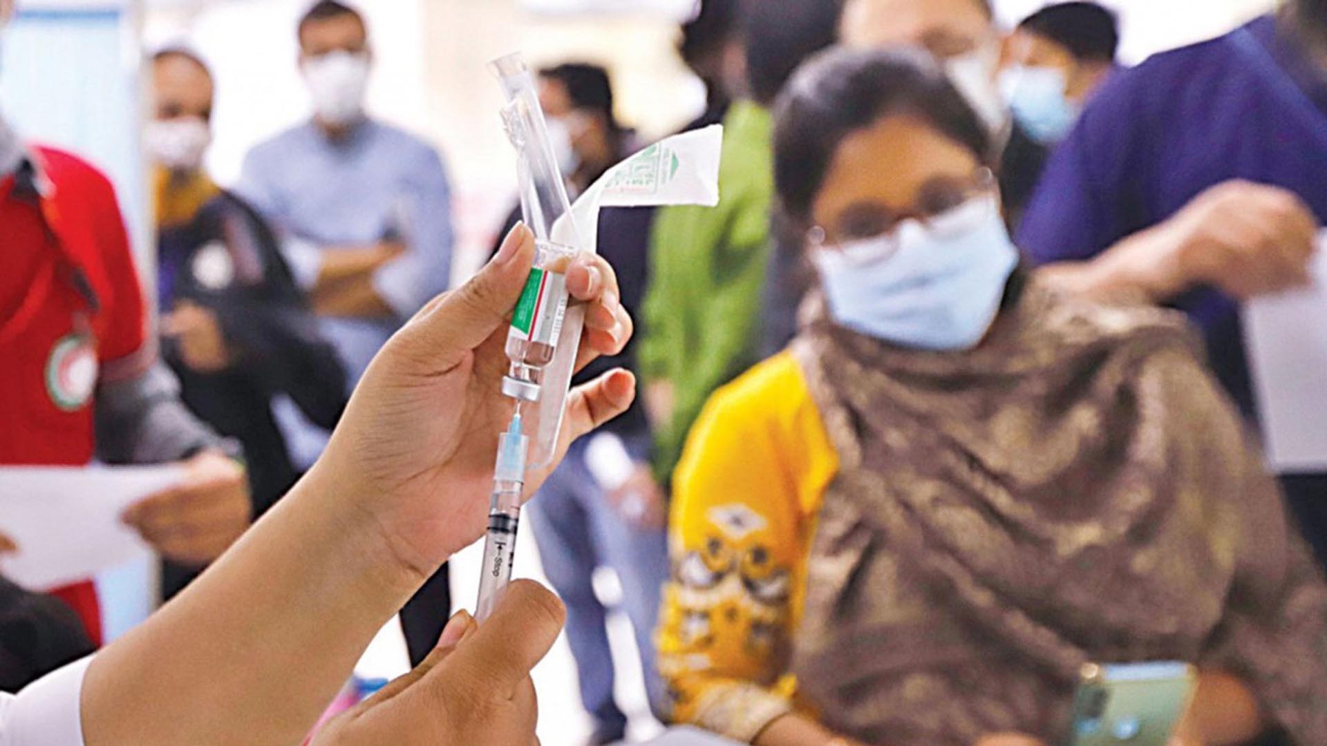 ২৬ ফেব্রুয়ারির পর আর প্রথম ডোজ টিকা দেওয়া হবে না