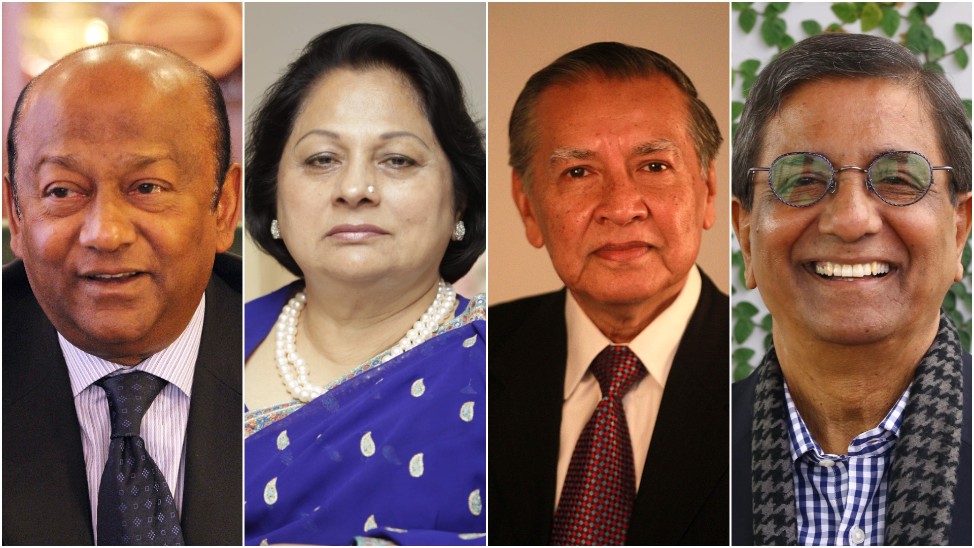 সেরা করদাতা লতিফুর রহমান, শাহনাজ রহমান, মাহফুজ আনাম ও মতিউর রহমান