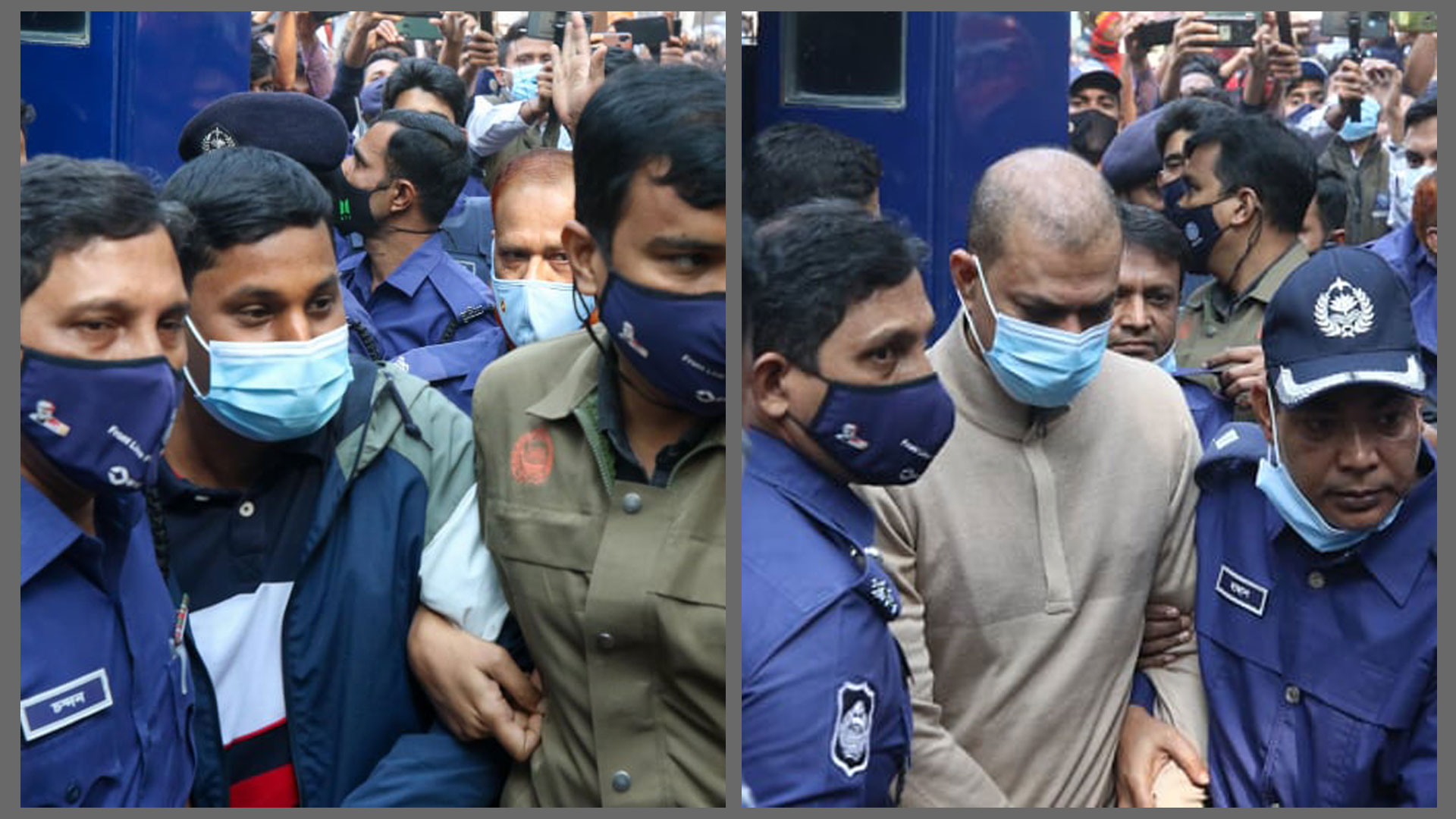 রায় শুনে কাঠগড়ায় বসে পড়েন লিয়াকত ও প্রদীপ