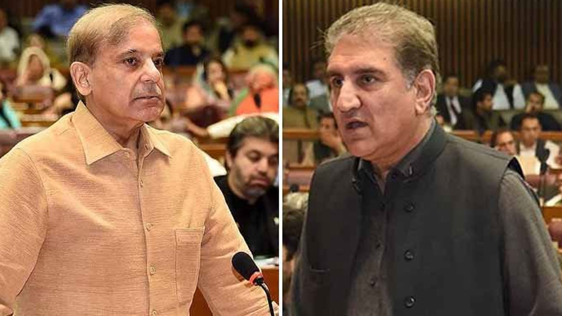 প্রধানমন্ত্রী পদে মনোনয়নপত্র জমা দিলেন শাহবাজ শরীফ, কোরেশি