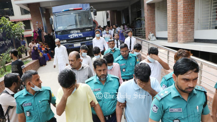 নাহিদ হত্যা: গ্রেপ্তার ৫ শিক্ষার্থীর ২ দিনের রিমান্ড মঞ্জুর