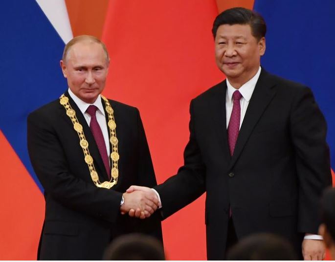 রাশিয়াকে নিরাপত্তা সহায়তা দেবে চীন