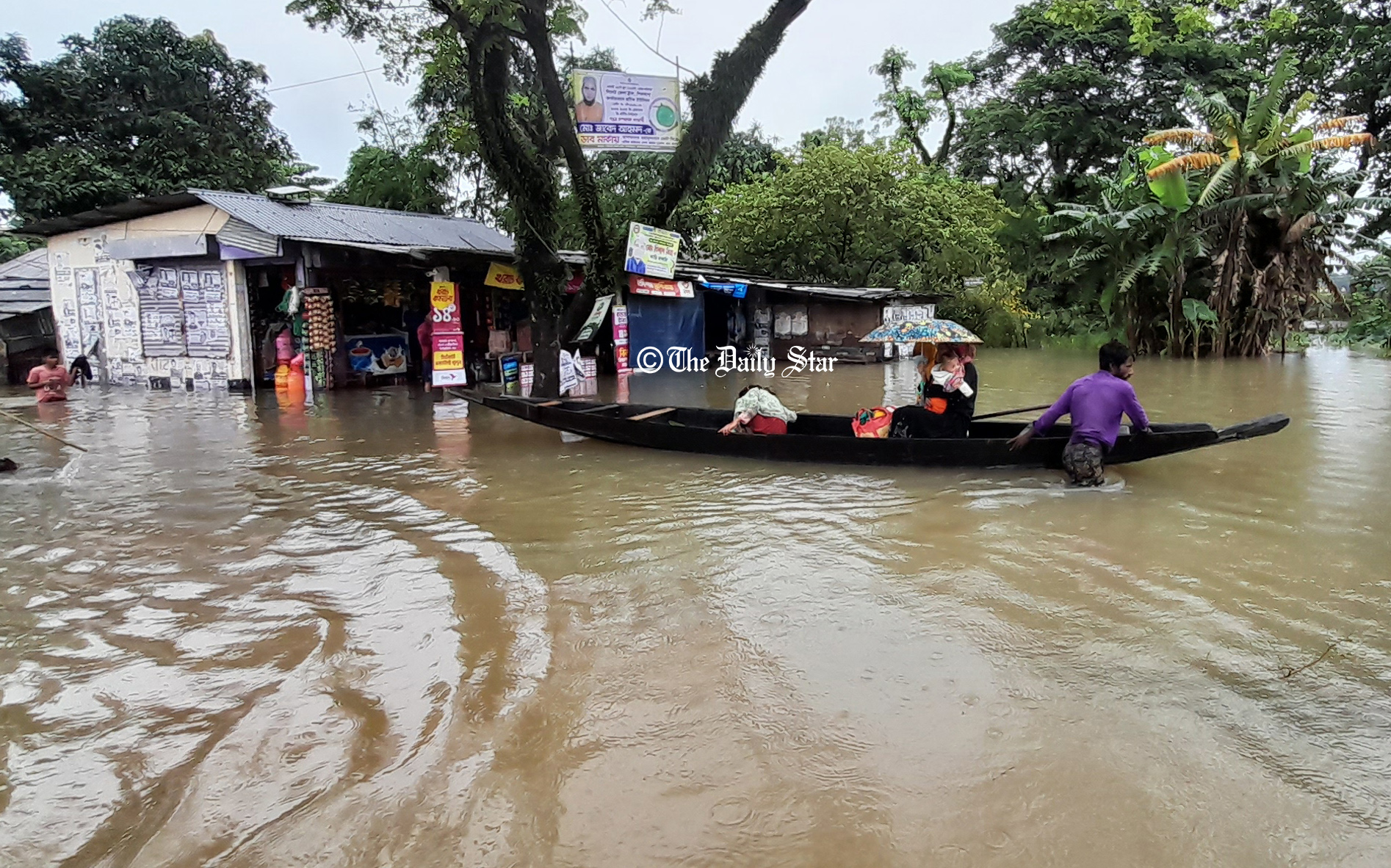 সিলেট-সুনামগঞ্জে বন্যা পরিস্থিতি ‘ভয়াবহ হচ্ছে’