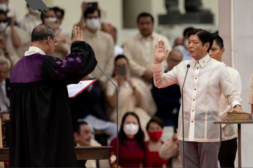 ফিলিপাইনের প্রেসিডেন্ট হিসেবে শপথ নিলেন মার্কোস জুনিয়র