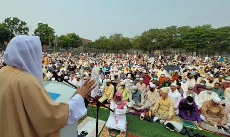 যুক্তরাষ্ট্রে খোলা মাঠে আড়াই হাজার ঈদ জামাতের প্রস্তুতি