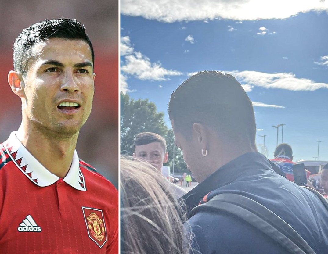 ইউনাইটেডের ম্যাচ শেষ হওয়ার আগেই স্টেডিয়াম ছাড়লেন রোনালদো