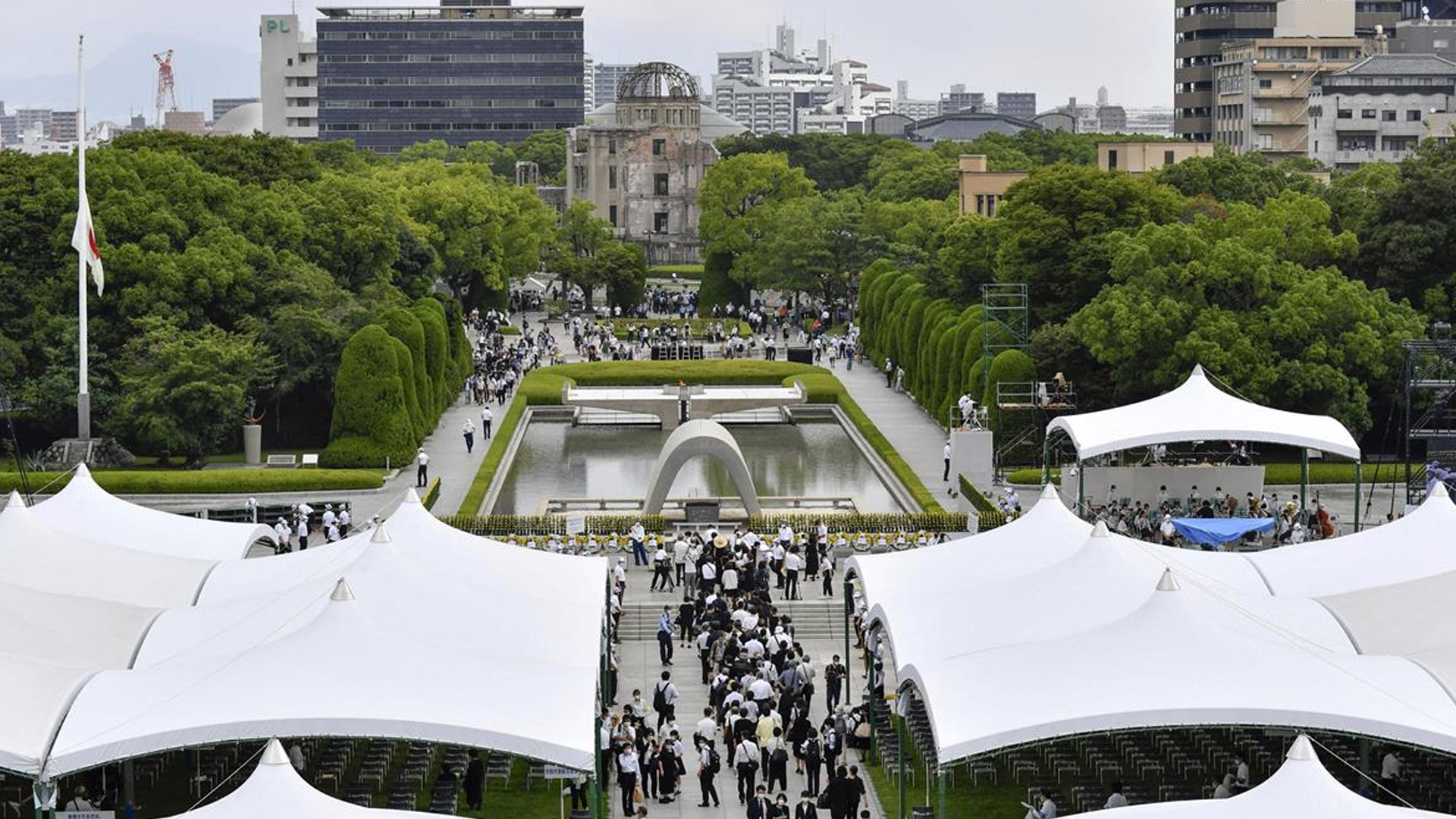 জাপানে হিরোশিমা দিবস পালিত