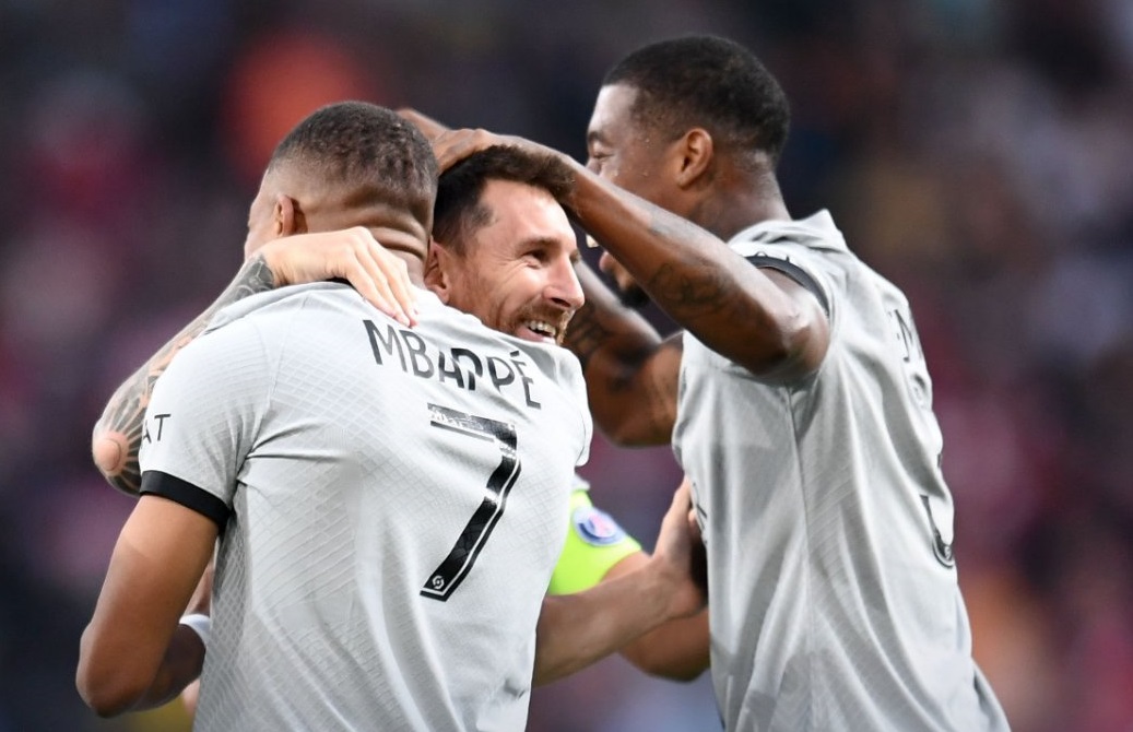 মেসির পাসে ৮ সেকেন্ডে গোল করে এমবাপের রেকর্ড