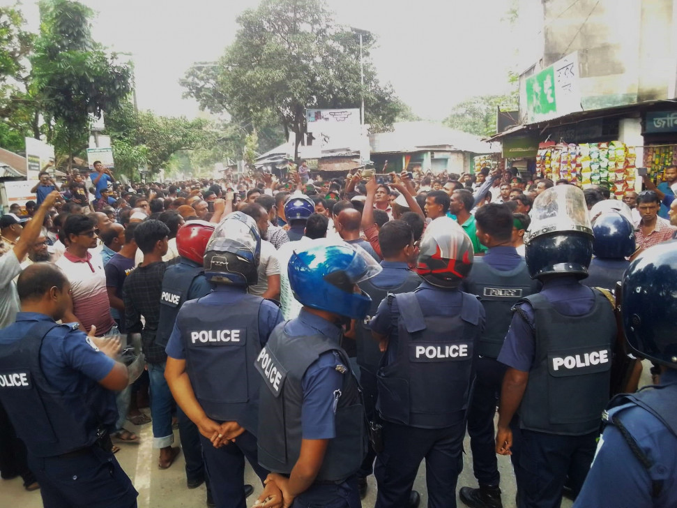 রংপুরে পুলিশ-বিএনপি সংঘর্ষ: ২ হাজার জনের বিরুদ্ধে মামলা