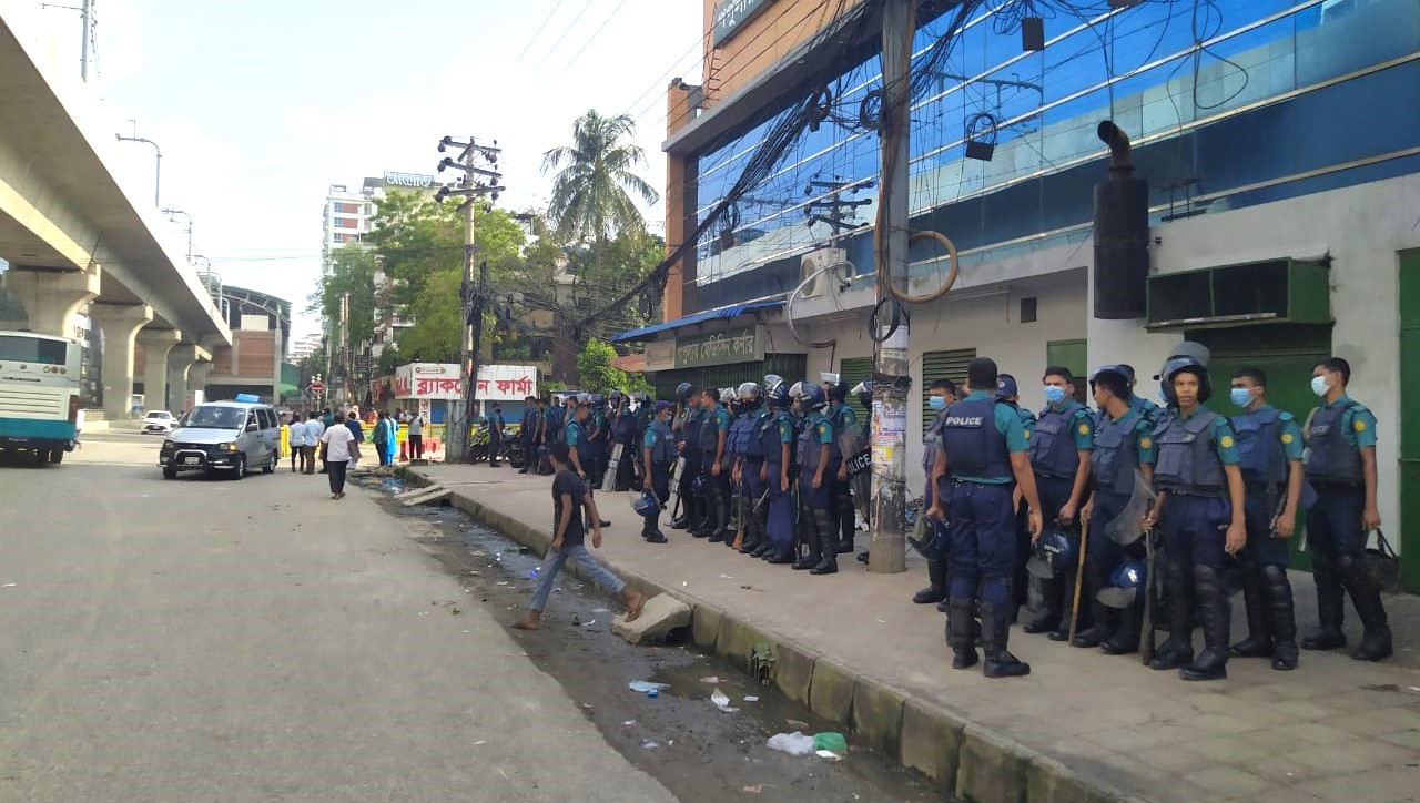 মিরপুরে সংঘর্ষ: বিএনপির ২ শতাধিক নেতাকর্মীর বিরুদ্ধে পুলিশের মামলা