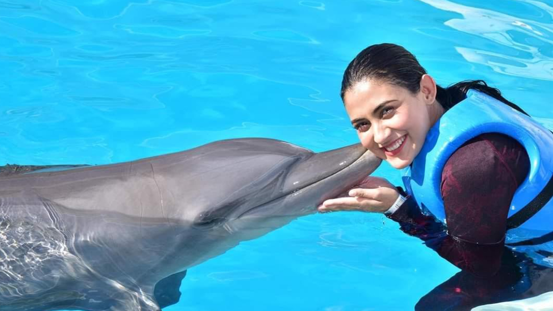 ডলফিন ছুঁয়ে মুগ্ধ মেহজাবীন