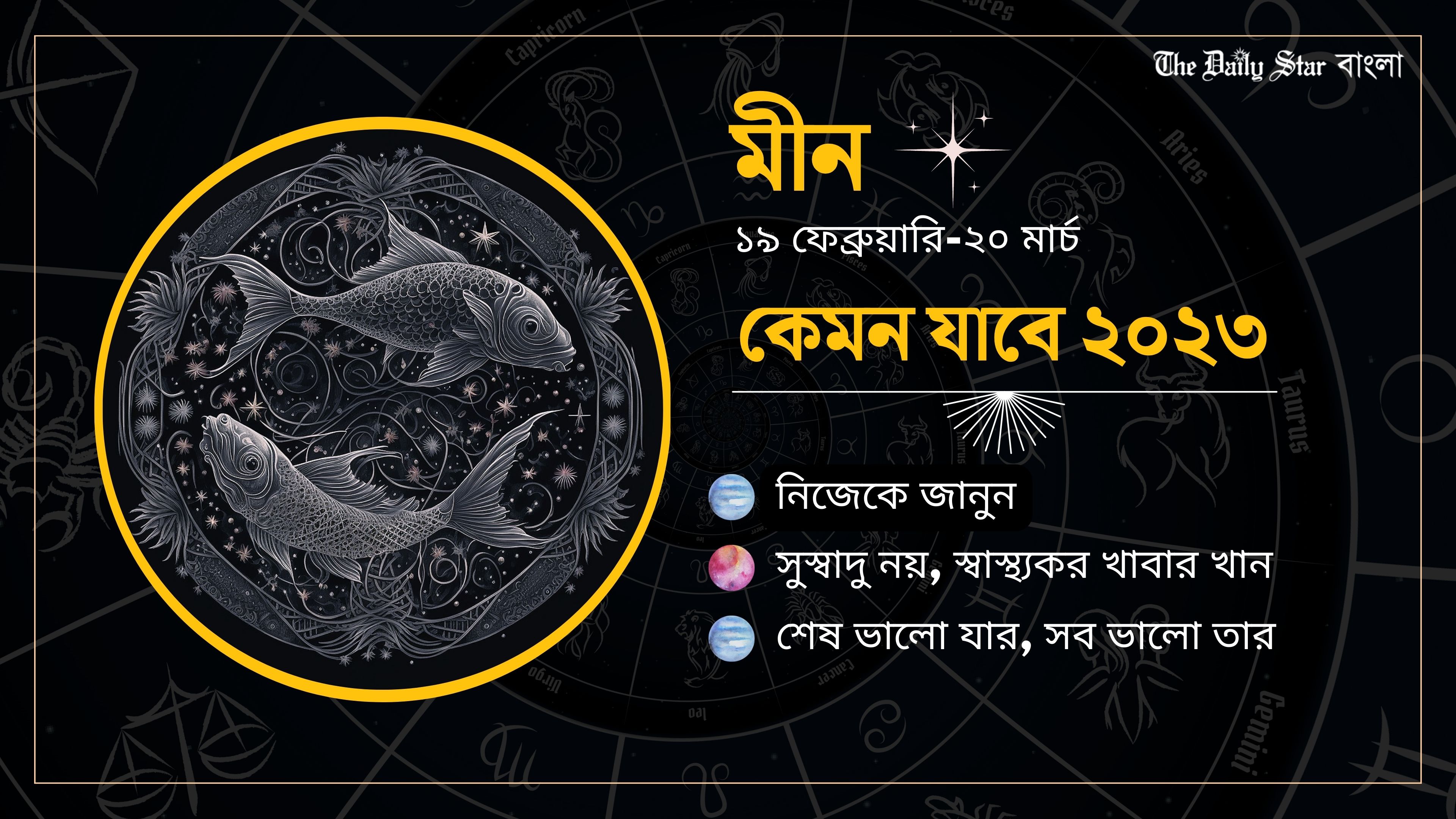 মীন: সাফল্যের মুকুটে যোগ হবে নতুন কিছু পালক