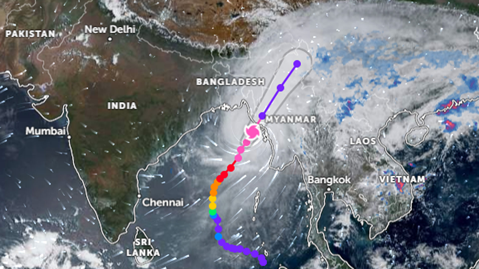 মোখার ‘পিক আওয়ার’ দুপুর ১২টা-৩টা, ১০০ কিলোমিটার হতে পারে বাতাসের গতি