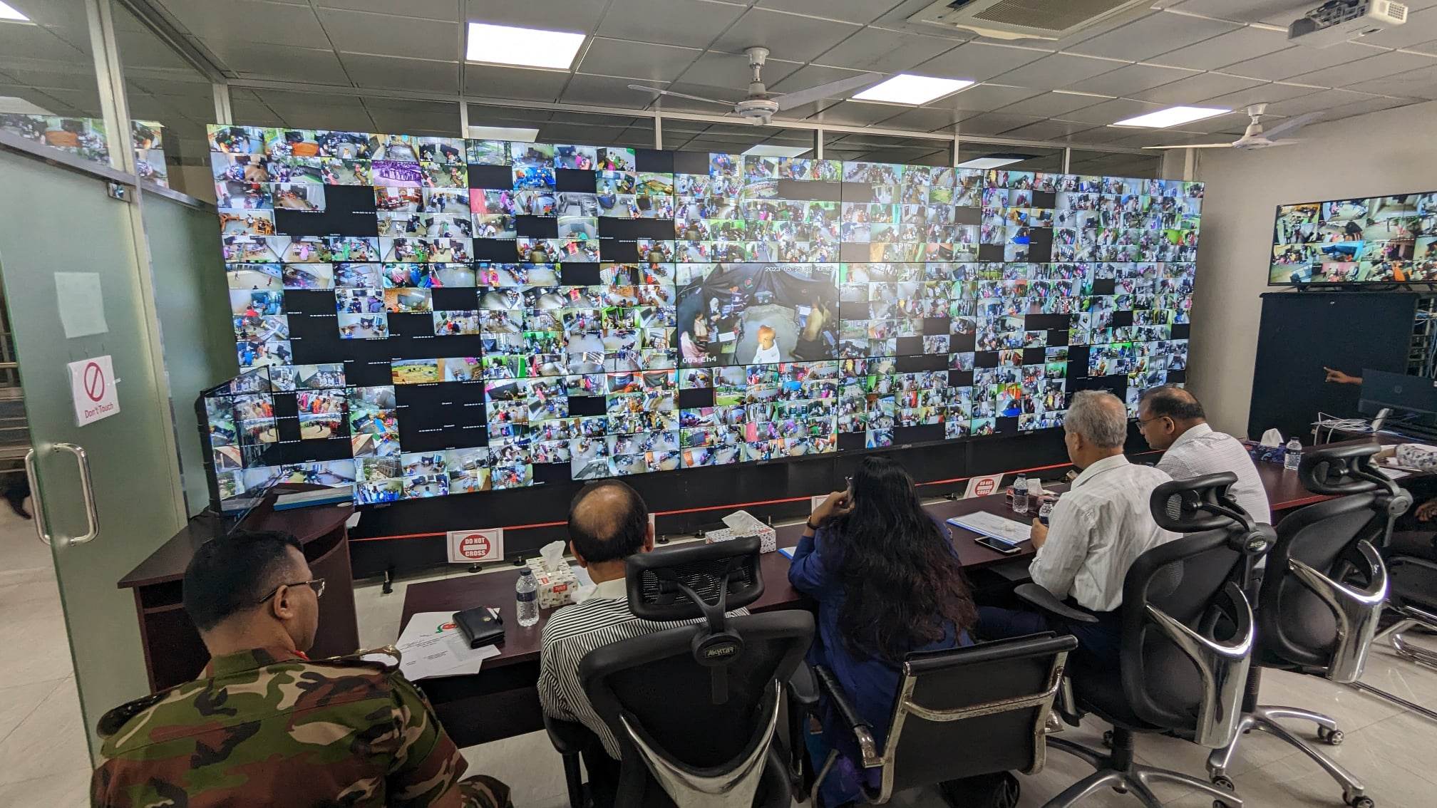 গাজীপুর সিটি নির্বাচন পর্যবেক্ষণে ৪৪৩৫ সিসি ক্যামেরা