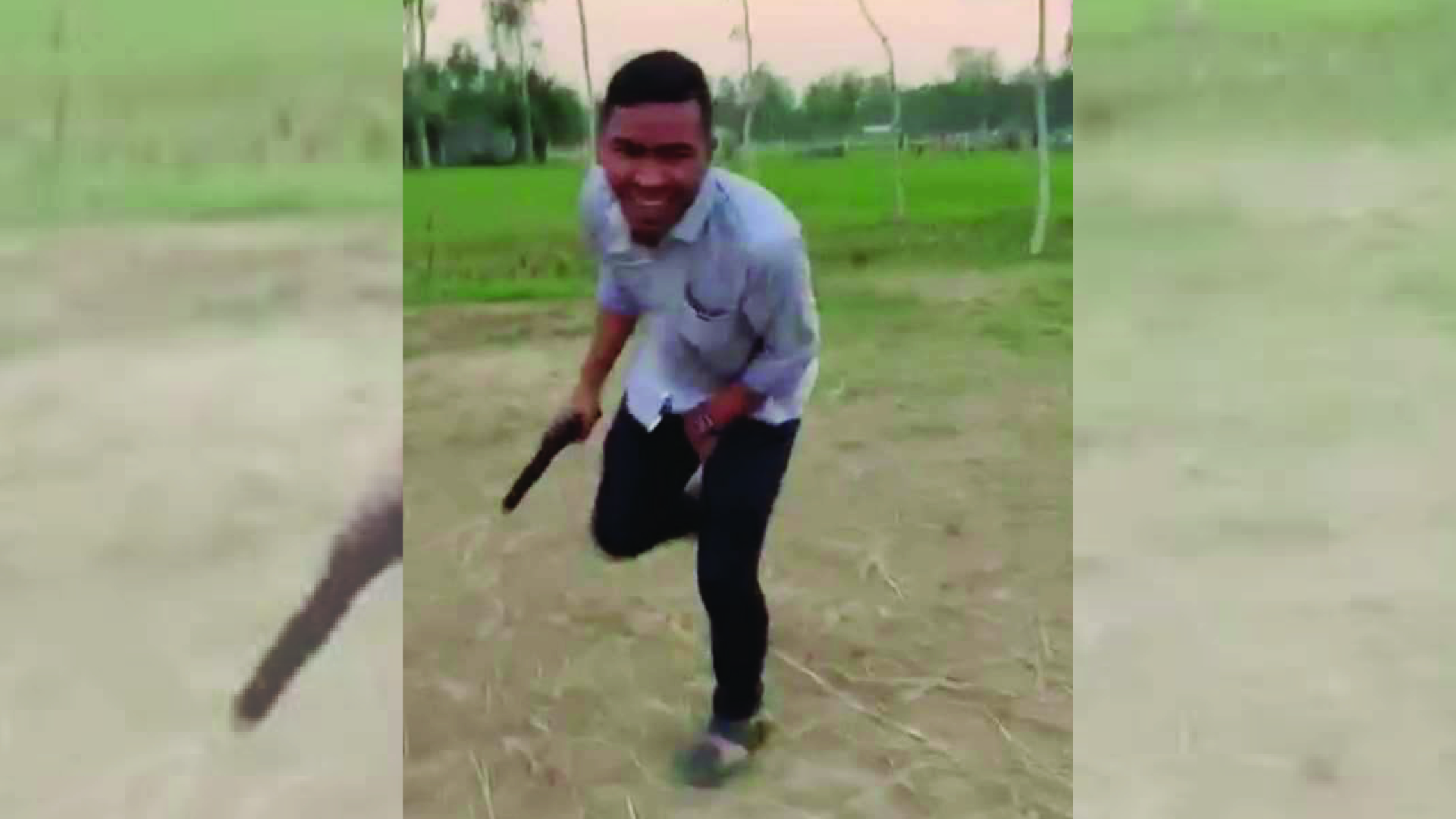 ৪ দিনেও গ্রেপ্তার হননি বাবু চেয়ারম্যানের ছেলে, পিস্তল হাতে ছবি ভাইরাল