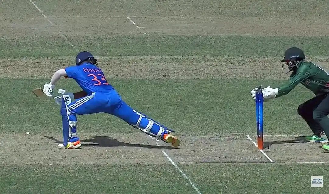 ভারতের বিপক্ষে বাংলাদেশের ম্যাচে পাকিস্তানি আম্পায়ারের বিতর্কিত সিদ্ধান্ত