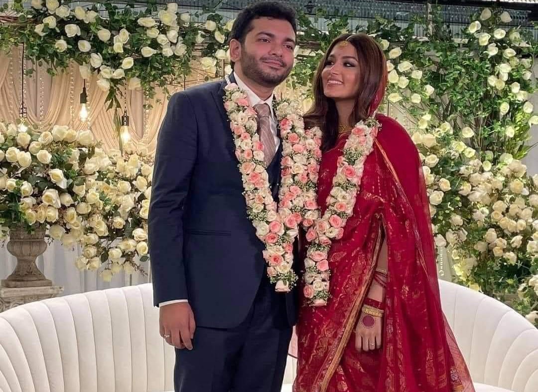 ফারিণের বিয়ের ছবি