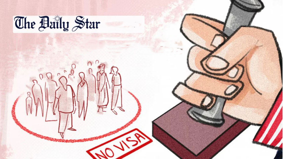 যে বার্তা দিচ্ছে যুক্তরাষ্ট্রের ভিসা নিষেধাজ্ঞা
