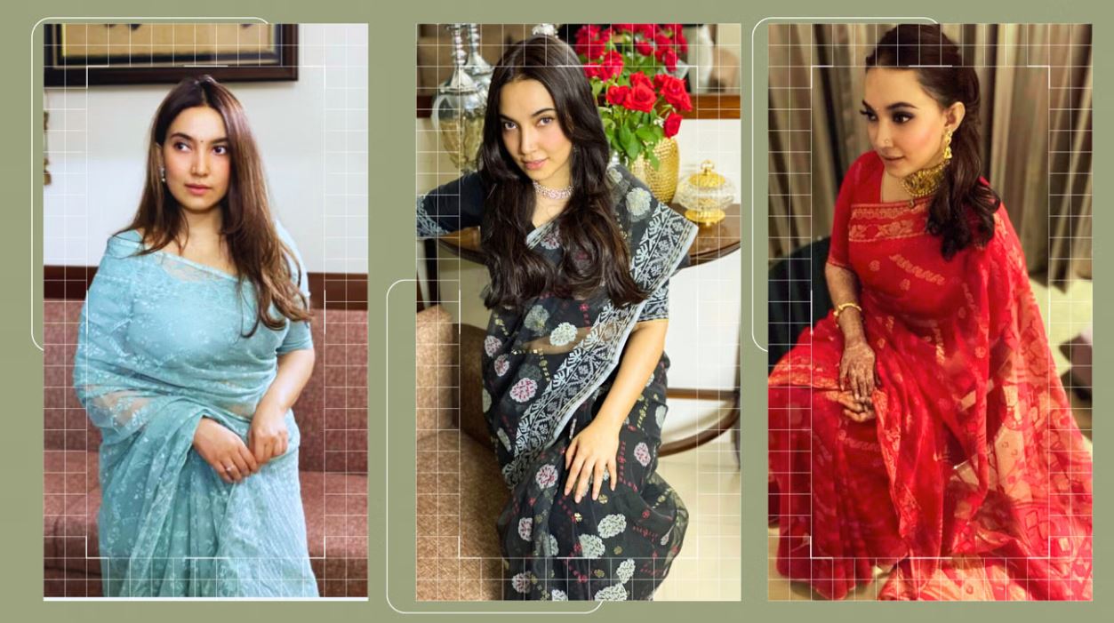 থ্রেড এবং সাদিয়া আফরিনার জামদানি শিল্প বাঁচিয়ে রাখার প্রচেষ্টার গল্প