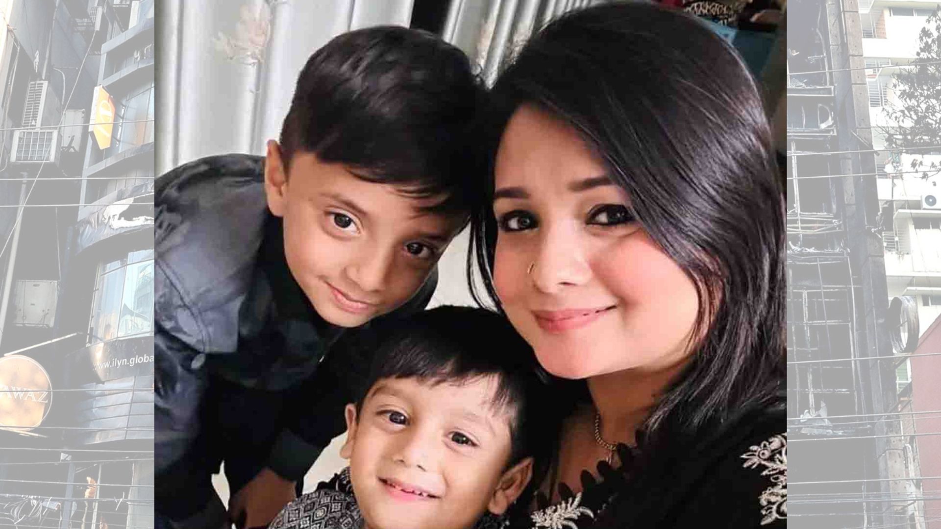 বেইলি রোডে আগুন: স্ত্রী ও ২ সন্তানের মরদেহ নিয়ে বাড়ি ফিরলেন আশিক