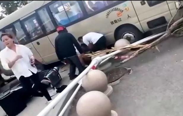 চীনে নিয়ন্ত্রণ হারানো স্কুলবাসের ধাক্কায় ১১ শিশু-অভিভাবক নিহত