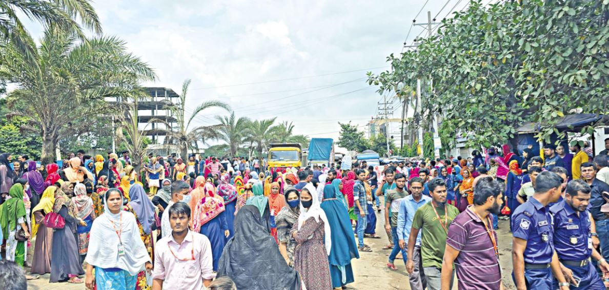 পোশাক শিল্পে নতুন হুমকি অস্থিরতা
