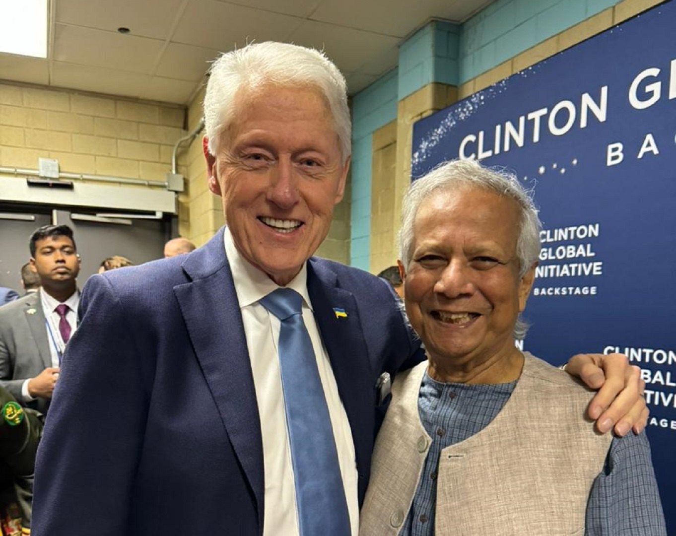 ছবিতে বিশ্বনেতাদের সঙ্গে ড. ইউনূস