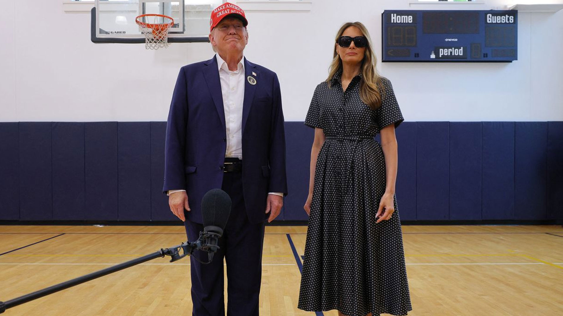 আমরা সব জায়গায় খুব ভালো করছি: ভোট দিয়ে বললেন ট্রাম্প