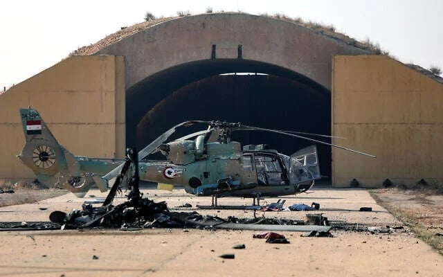 ইসরায়েলি বিমান হামলায় বিপর্যস্ত সিরিয়ার নতুন প্রশাসন