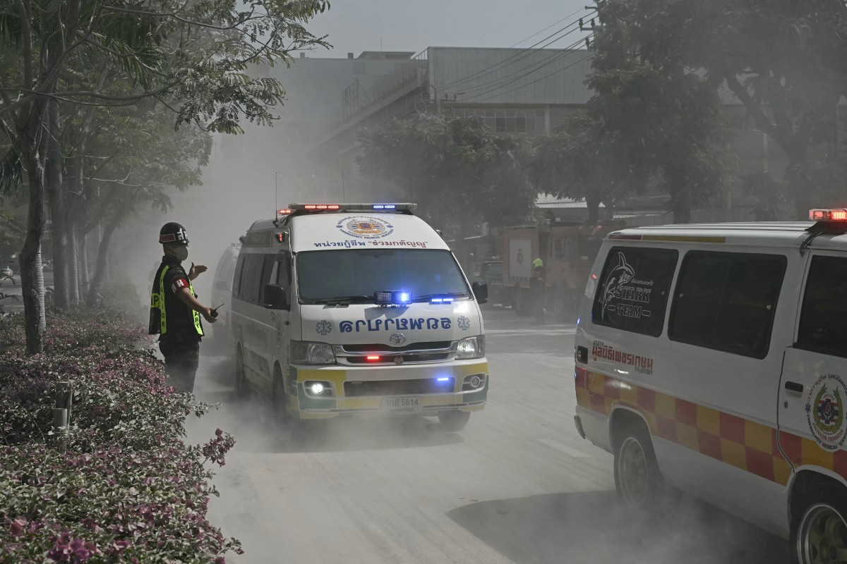 ভূমিকম্পের পর ব্যাংককে জরুরি অবস্থা ঘোষণা