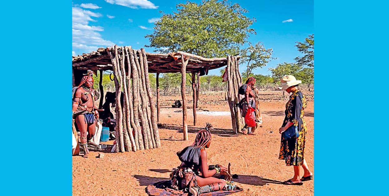 হিম্বা গ্রাম: কালাহারির বুকে এক টুকরো মরূদ্যান