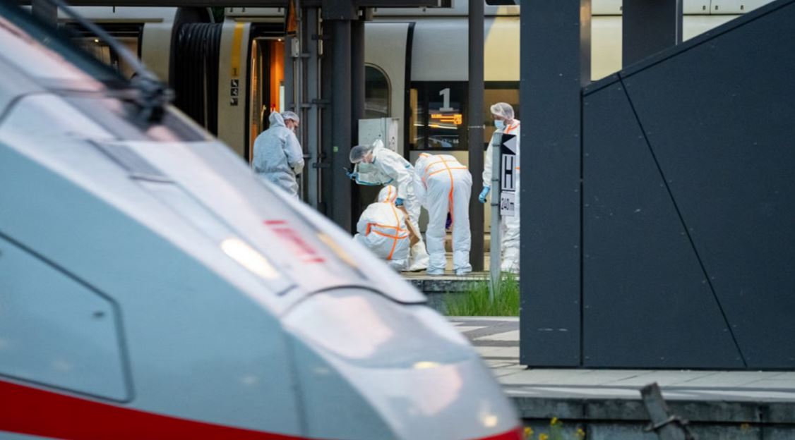 হামবুর্গ রেল স্টেশনে ছুরিকাঘাতে আহত ১৮