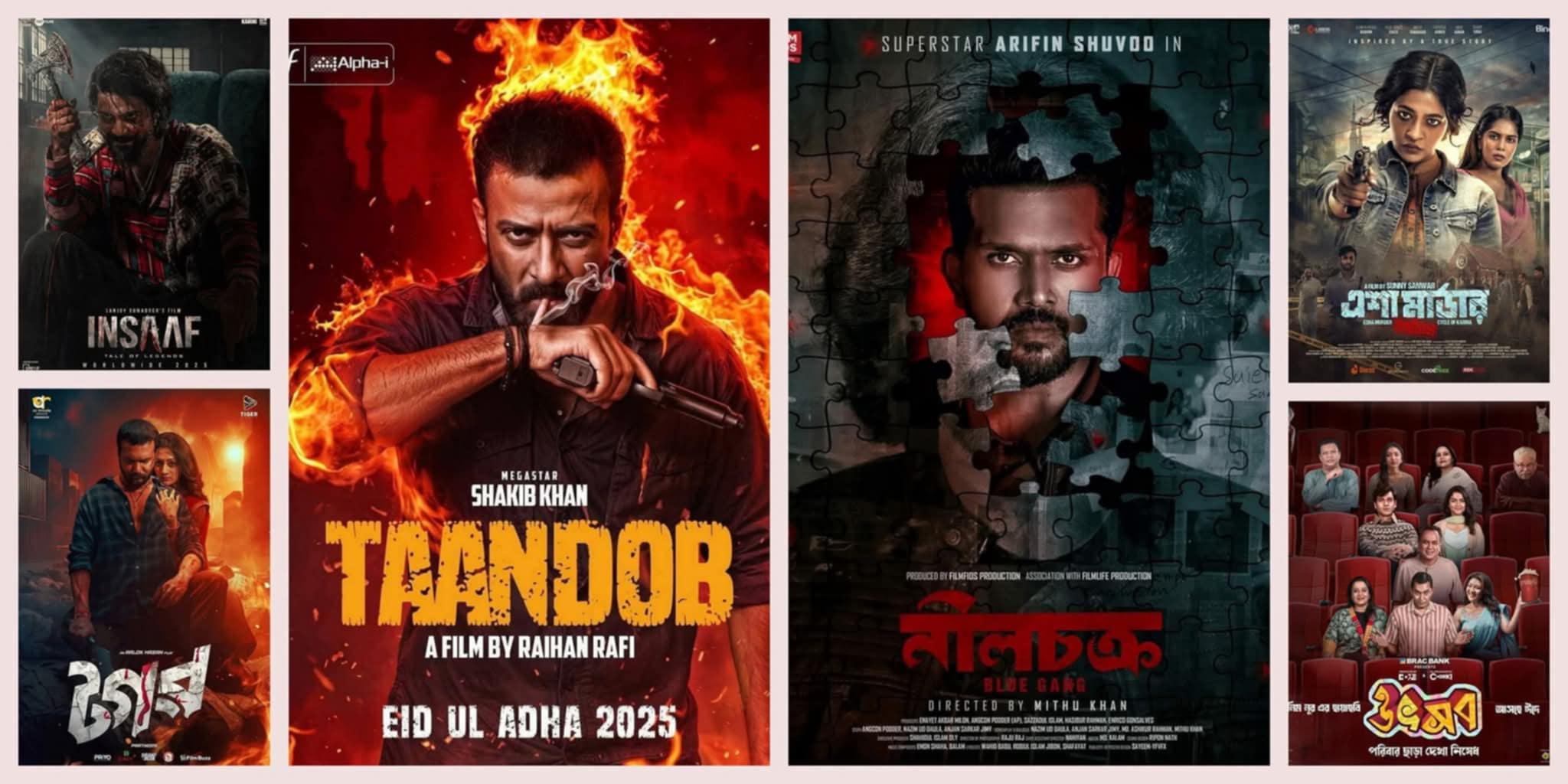 ঈদে মুক্তি পেল ৬ সিনেমা, কে কয়টা হল পেল