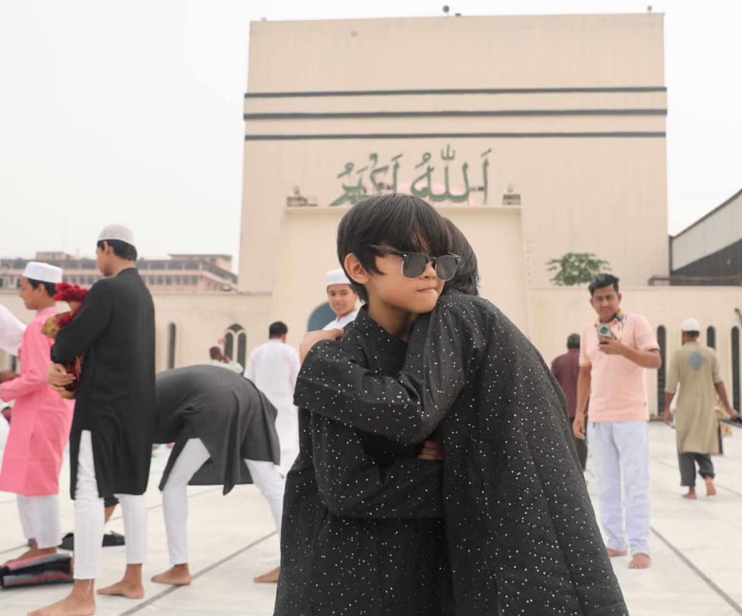 ছবিতে ঈদের সকাল