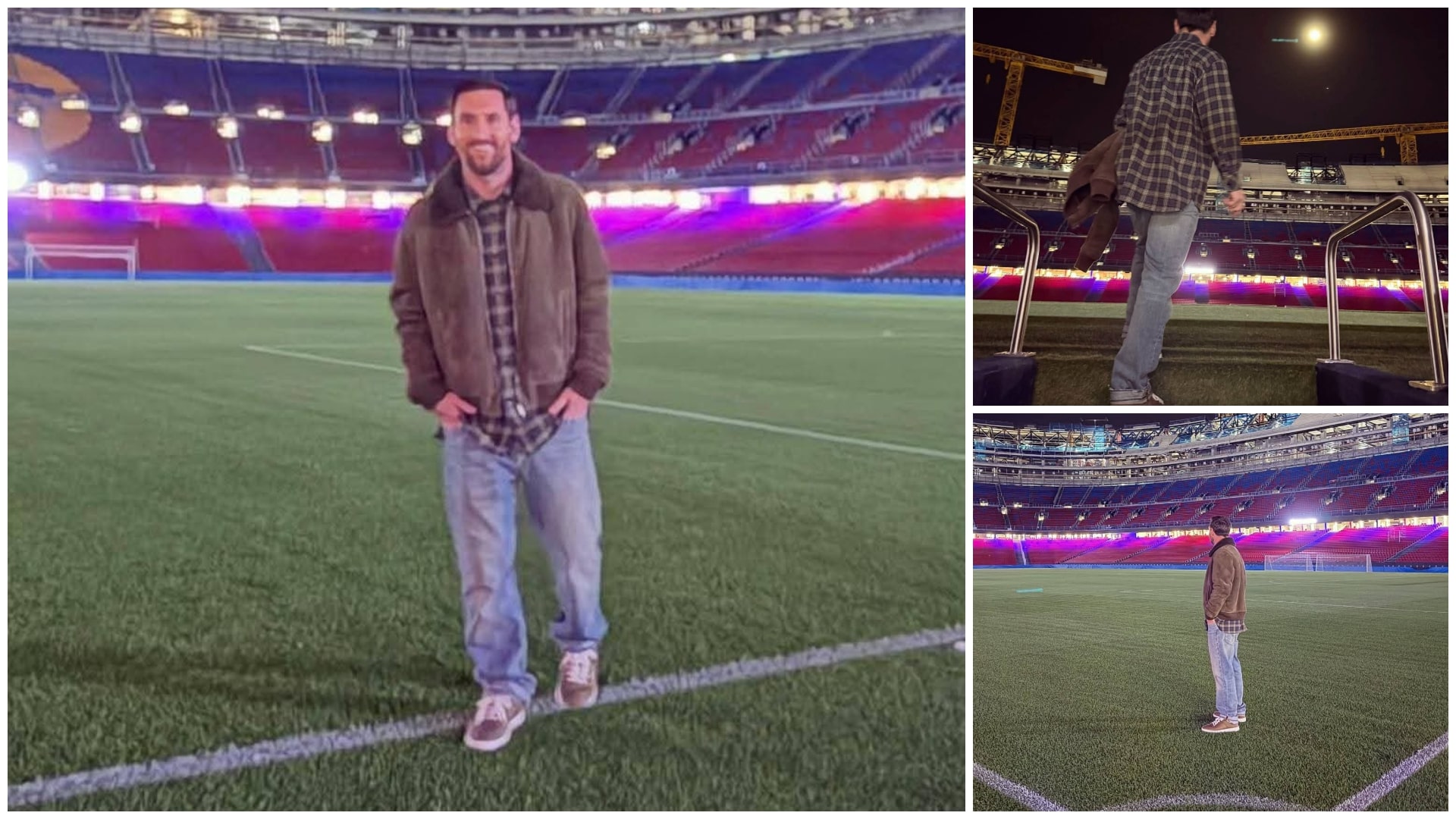 হঠাৎ ক্যাম্প ন্যুতে মেসি, শোনালেন ফেরার আশা