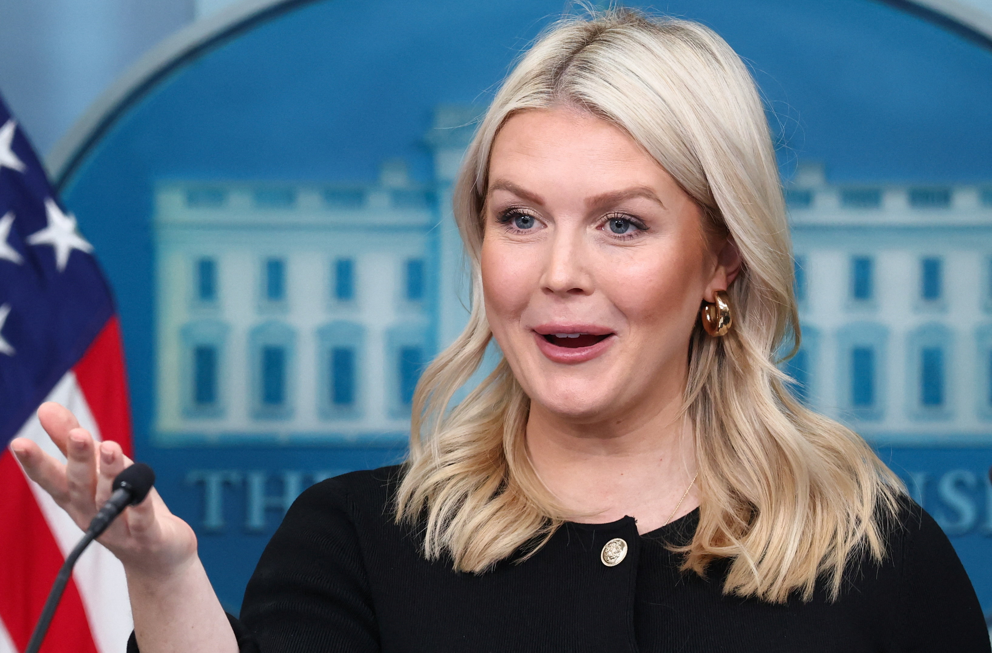 Caroline Leavit/reuters