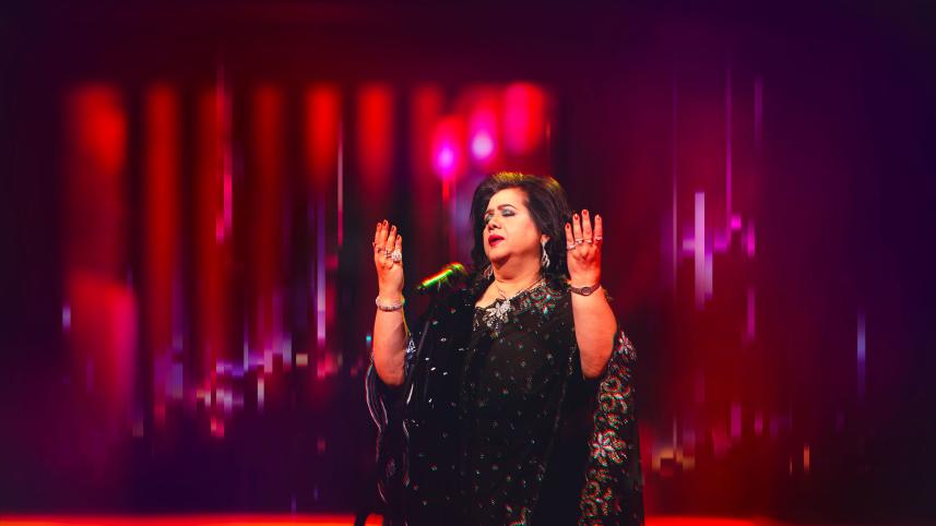 রুনা লায়লা। ফাইল ফটো