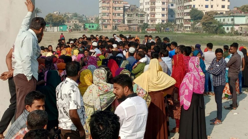 শ্রমিকদের অবস্থান কর্মসূচি