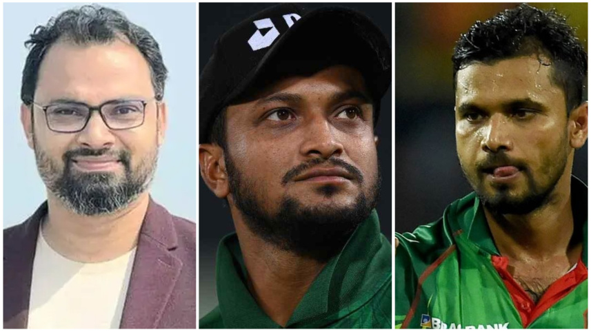 আমিনুল হক মাশরাফি-সাকিব