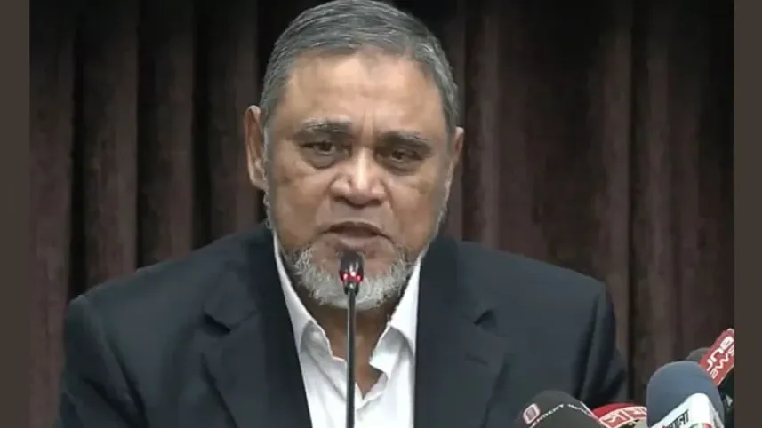 প্রধান নির্বাচন কমিশনার (সিইসি) এ এম এম নাসির উদ্দিন। ছবি: সংগৃহীত