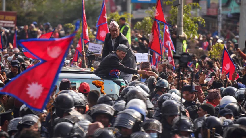 Former King Gyanendra Shah.