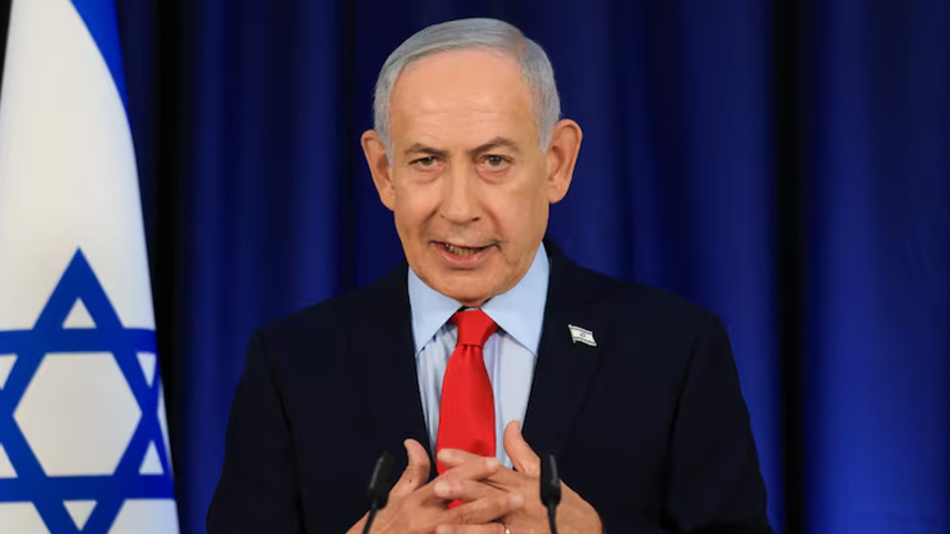 ইসরায়েলের প্রধানমন্ত্রী বেনিয়ামিন নেতানিয়াহু। ছবি: রয়টার্স